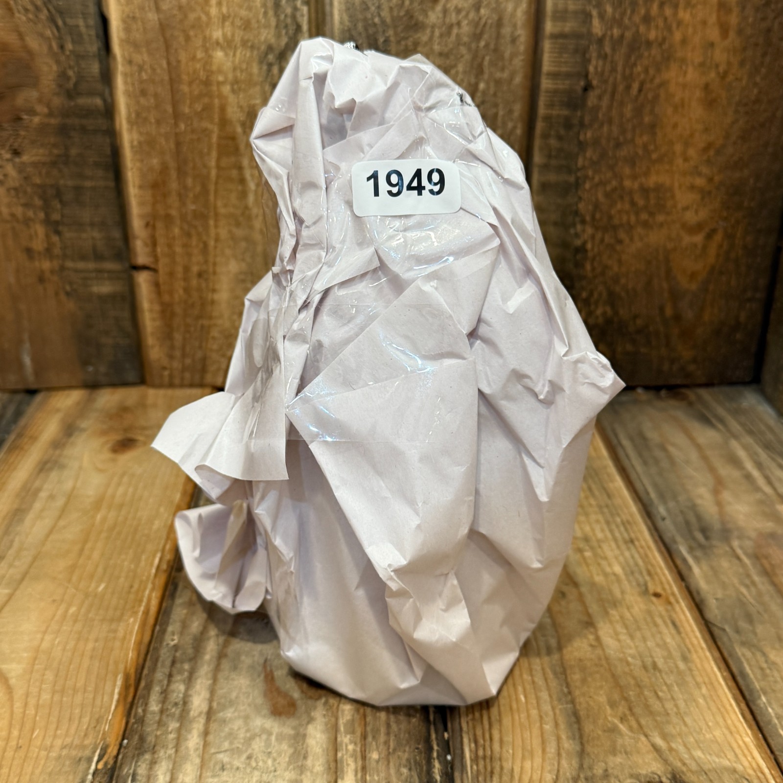 POTTERY BARN Fantastical Forest Glass Decanter 4.5" X 10" ~ BEAR, FOX, QUAIL