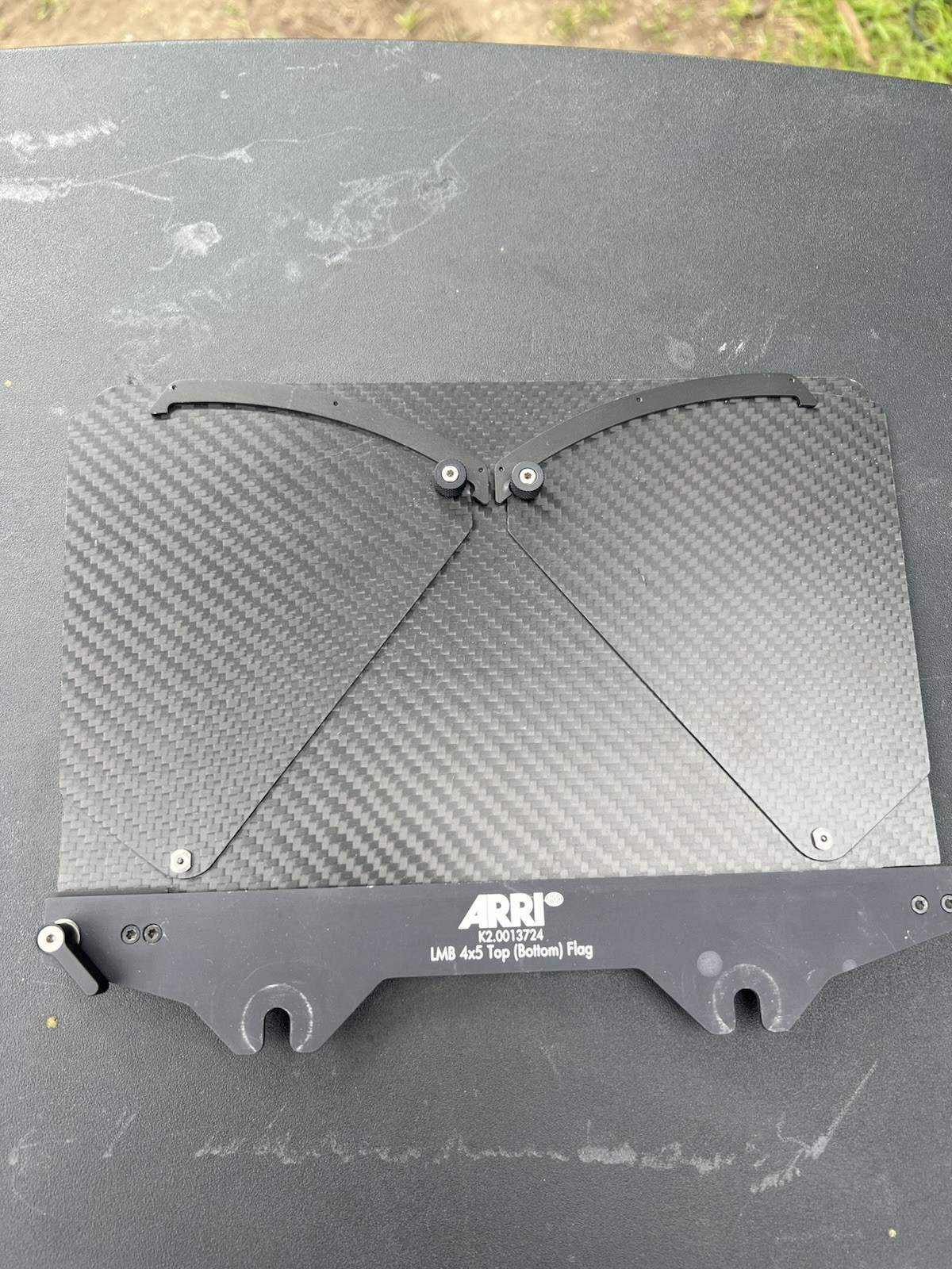 ARRI LMB 4x5 Matte Box Set, Top Flag, Mattes, Bright Tangerine ONE Tray 114/85mm