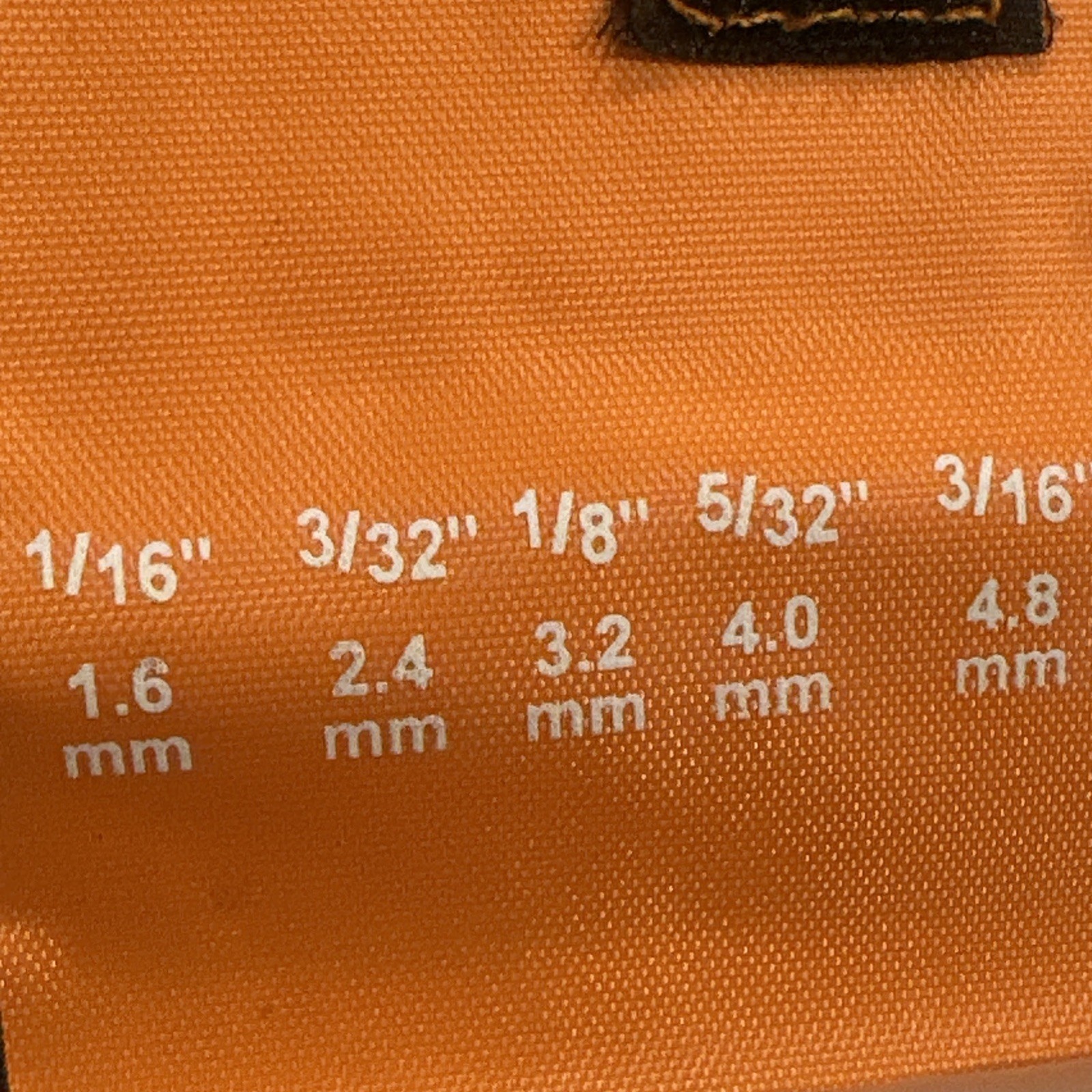 Mitutoyo 985-119 Drive Pin Punch Set 8 Piece Steel With Pouch - New