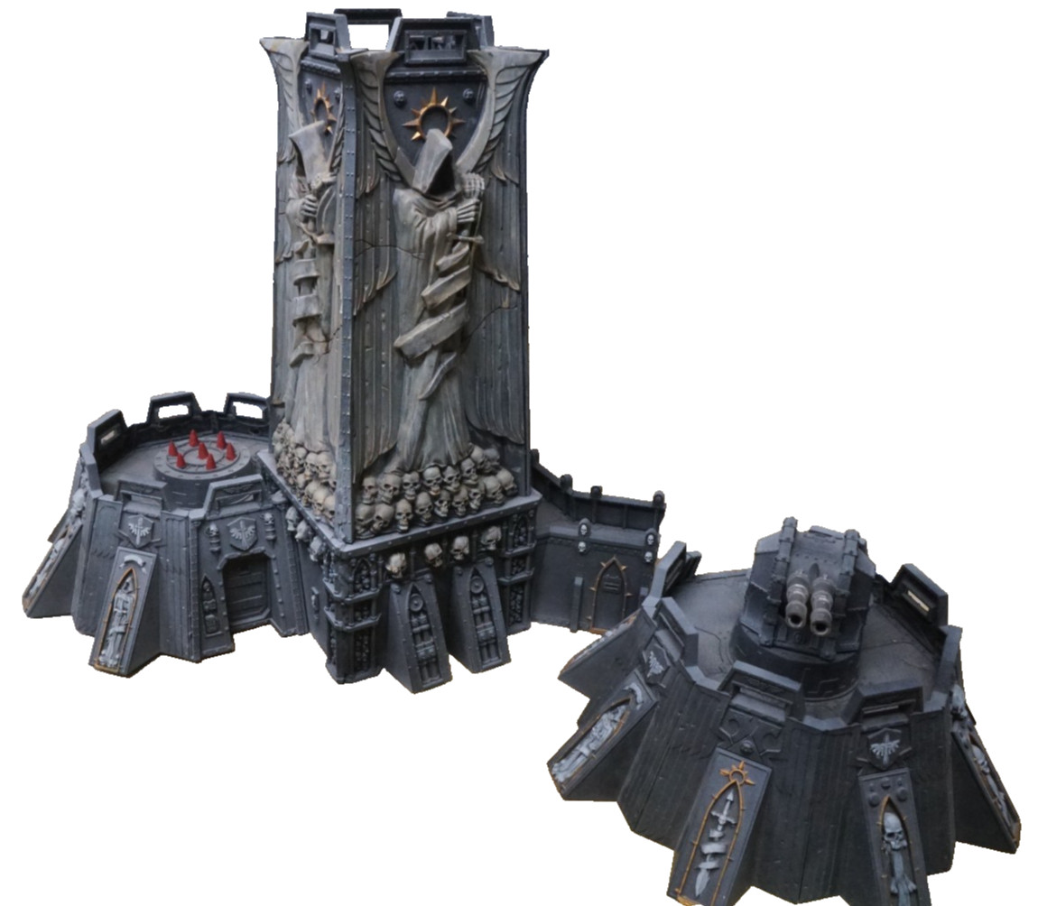 Games Workshop Fortress of Redemption Terrain Set Used