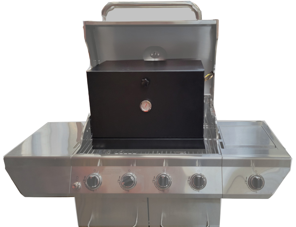 Off-Grid Stovetop Oven for BBQ Grill, Camping, RV, Hunting, Preppers (2nd)