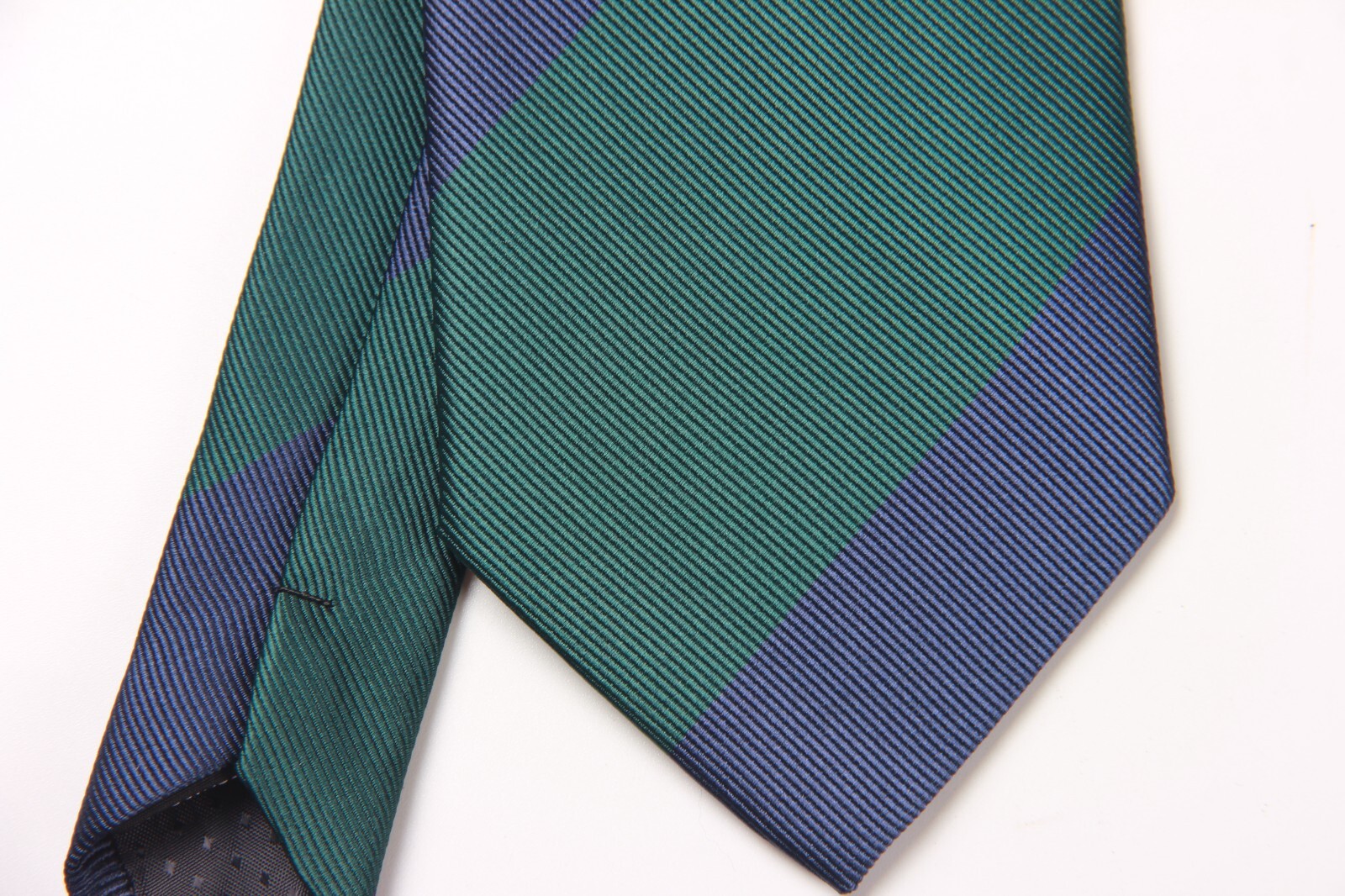 New Classic Striped Green Blue JACQUARD WOVEN 100% Silk Men's Necktie Tie