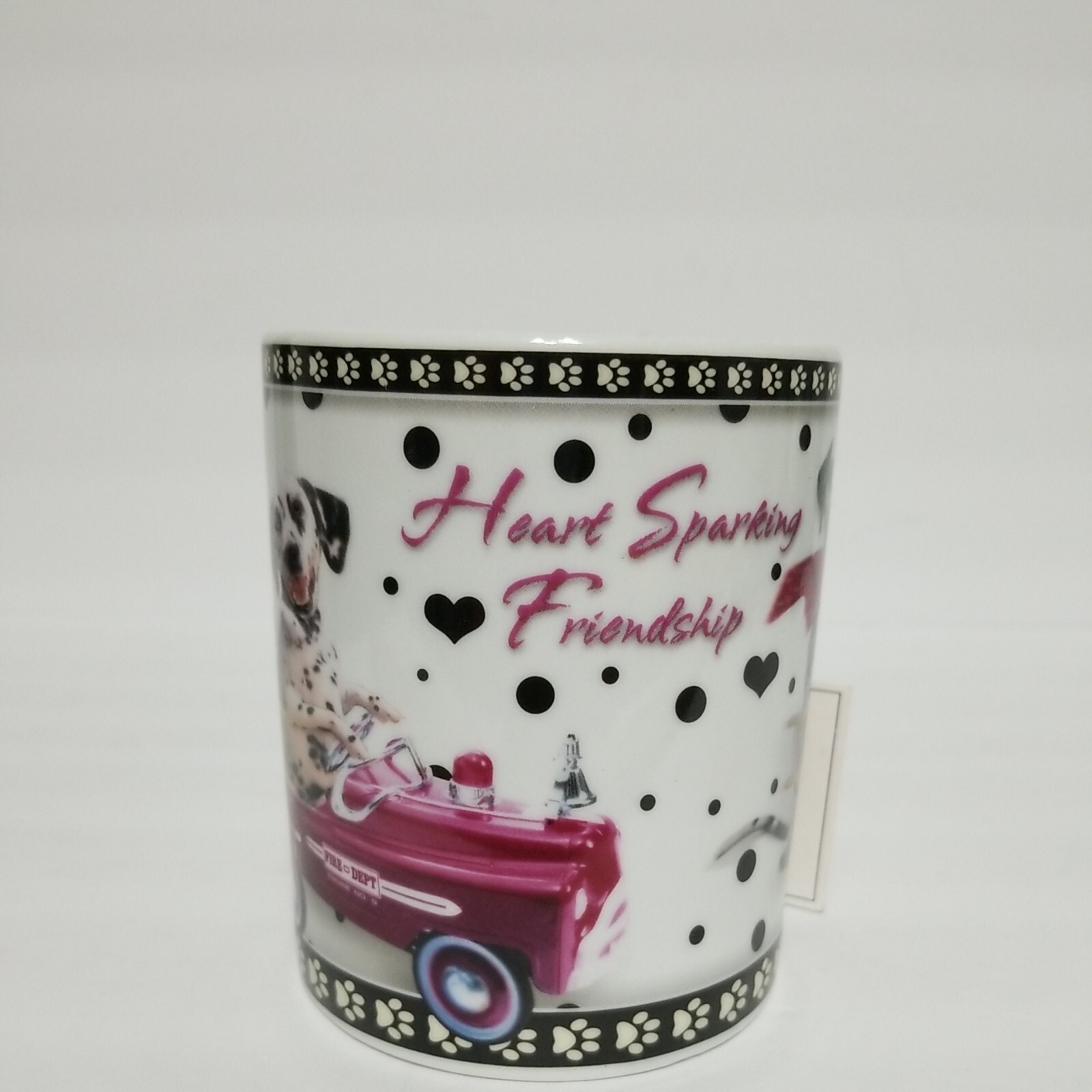 Travel Dog Blue Harbor Collection 18 OZ Coffee Mug Dalmatians Friendship Dog