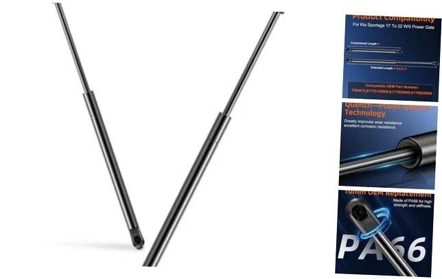 81770-D9000 81780-D9000 Liftgate Rear Hatch Strut Lift Support Compatible with