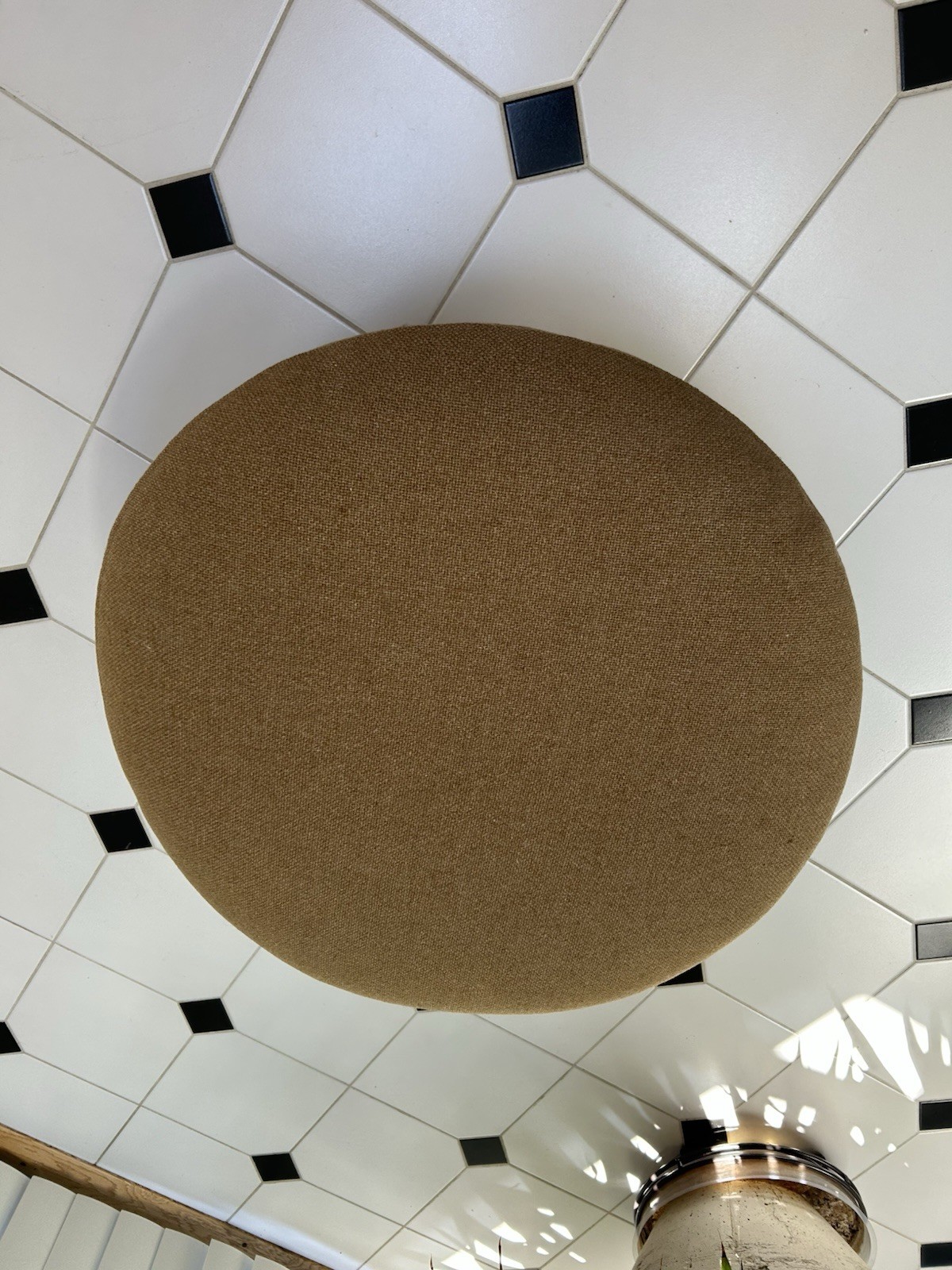 Warren Planter For Knoll Nickel Mushroom Ottoman