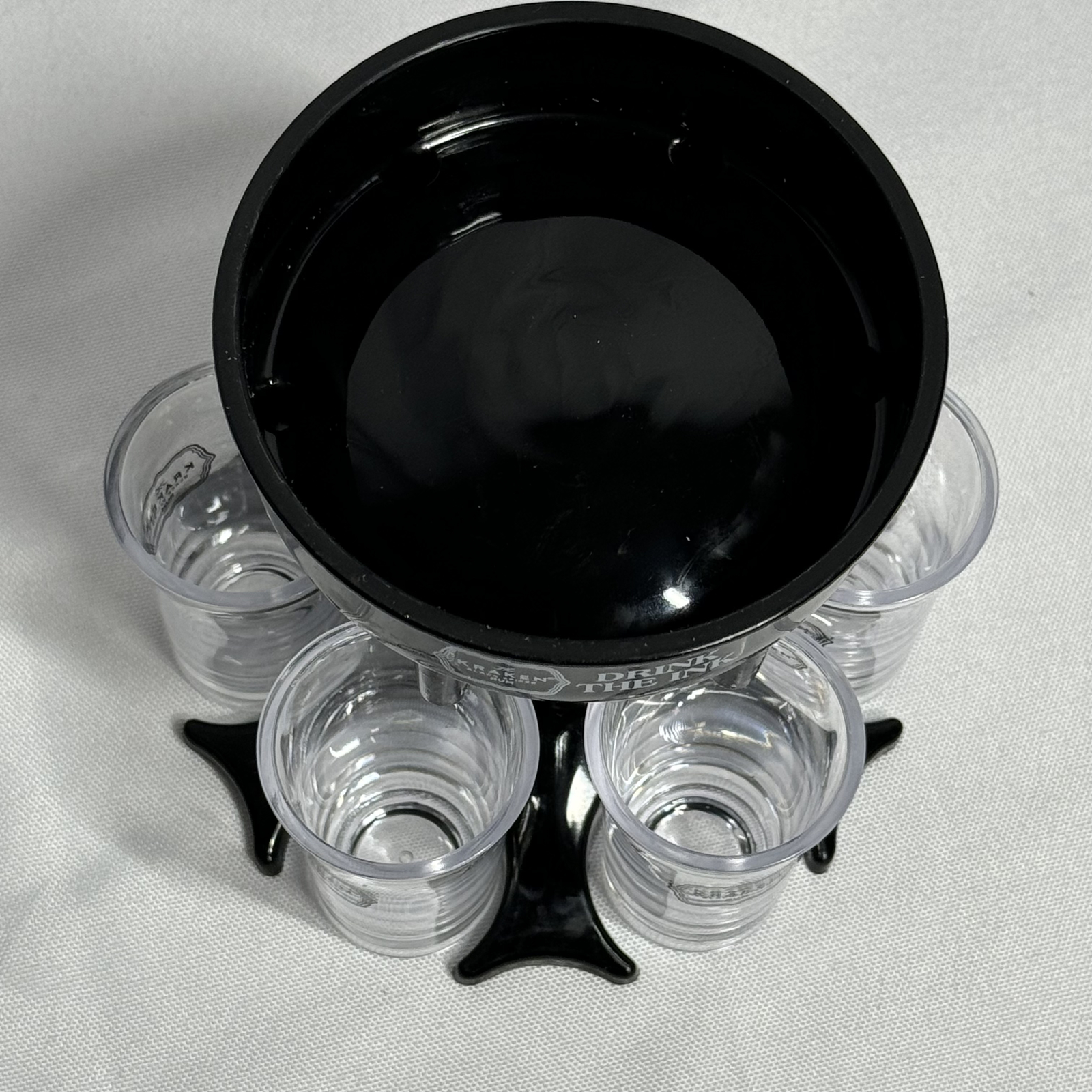 Kraken Shot Bottle Dispenser And Shot Glass Carrier