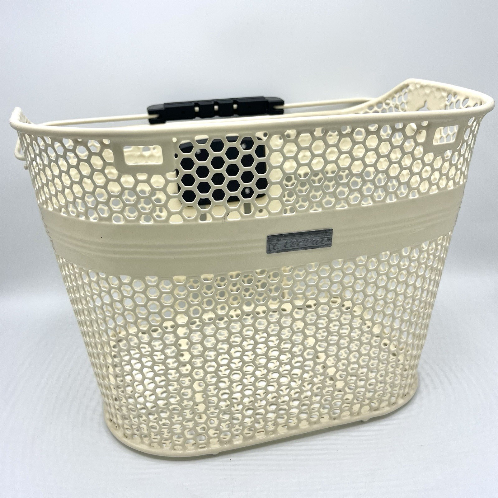 Electra Bike Bicycle Metal Basket Cream Pale Yellow No Mount or Hardware