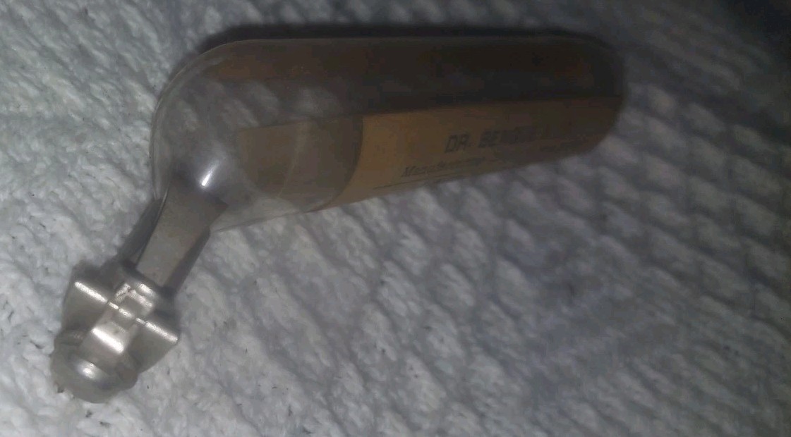 Antique Dr. Bengue Narcotile Ethyl Chloride Glass Ampoule