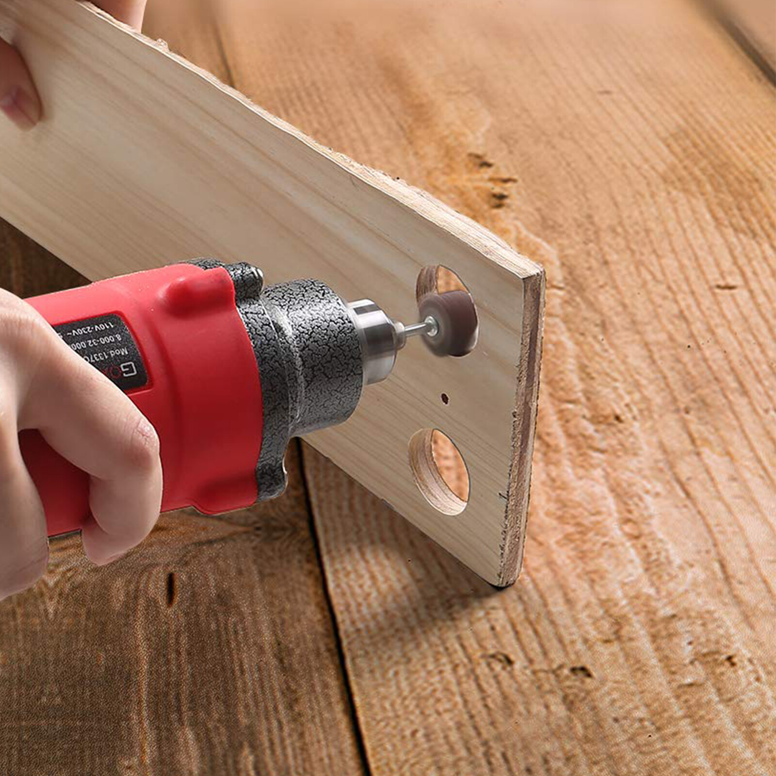 384 Pieces Sanding Drum Kit Sander Sleeves With Mandrels for Dremel Rotary Tool