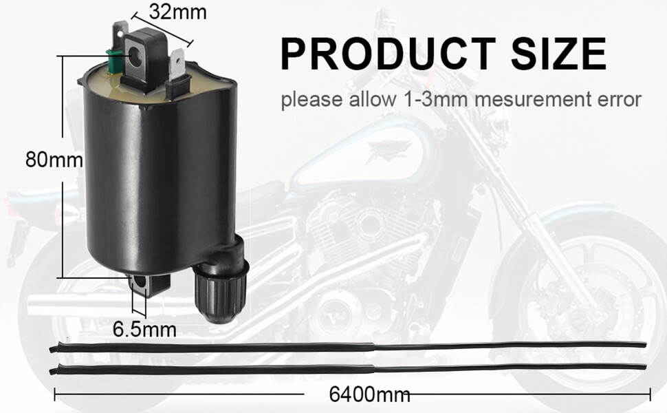 2 Sets Of Ignition Coil for Honda VT750C Shadow / VT750CD2 Shadow Ace 1998-2001