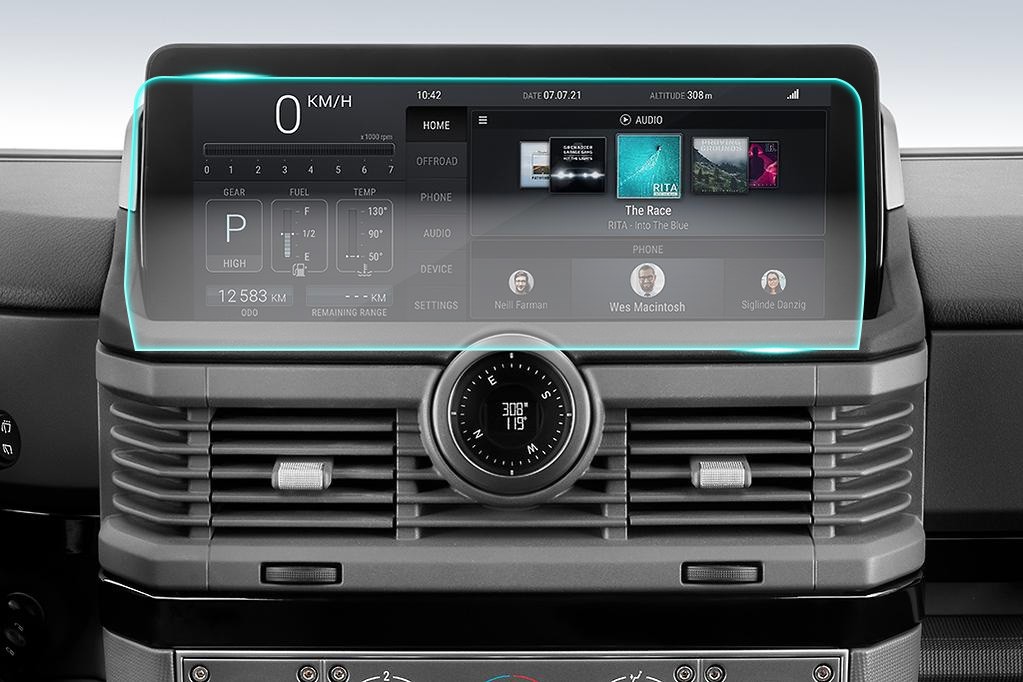Crystal Clear Screen Protector for 2026 INEOS Grenadier Vehicle Navigation