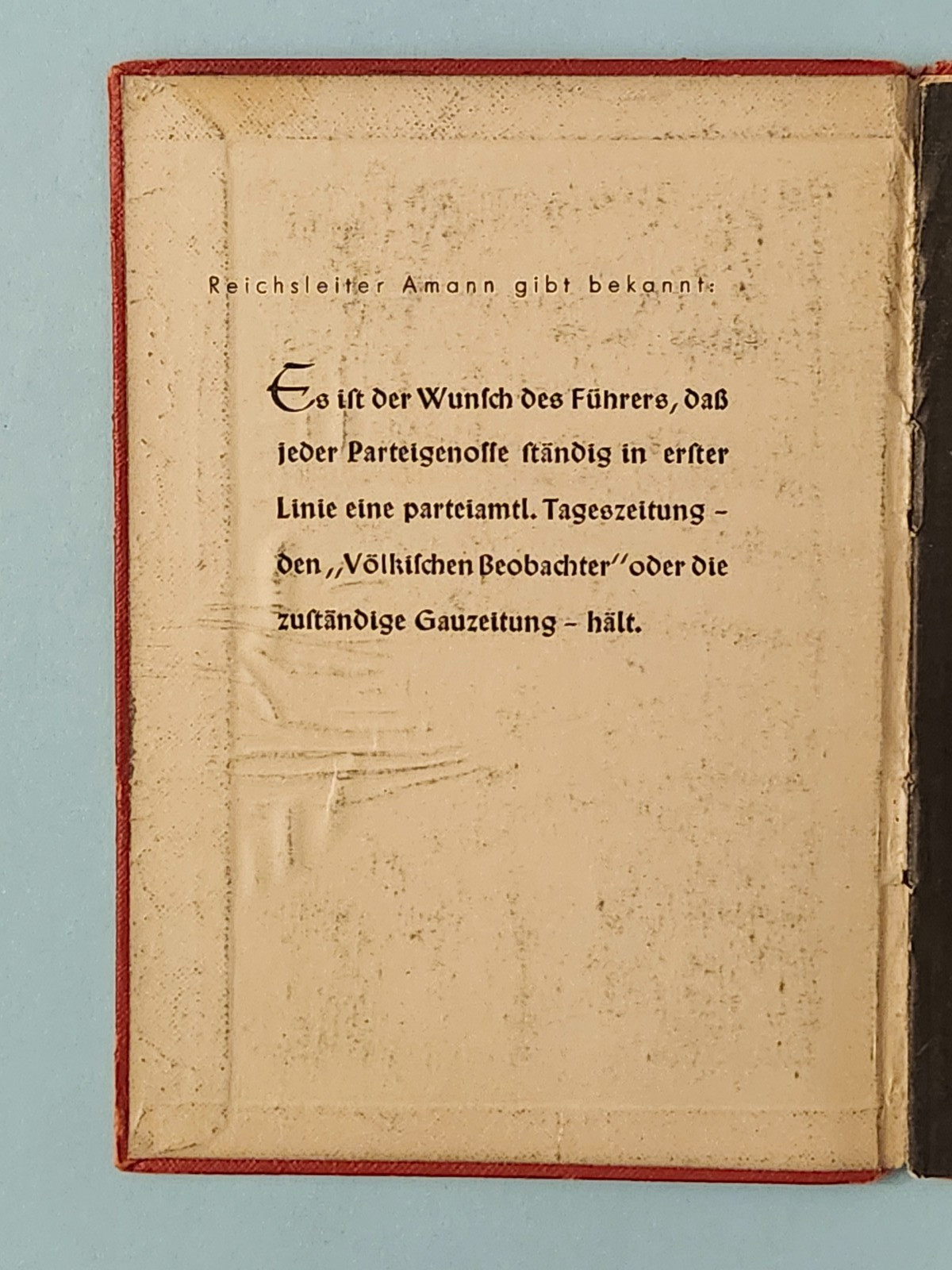 WW2 Germany. "NSZ WESTMARK" newspaper book.