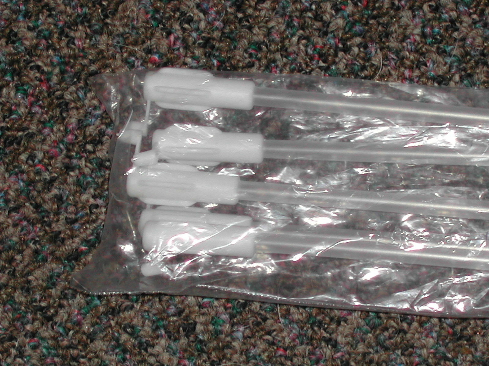 Swine Artificial Insemination AI Spiral Breeding Rod Inserts w/ Handle Sow 5ct