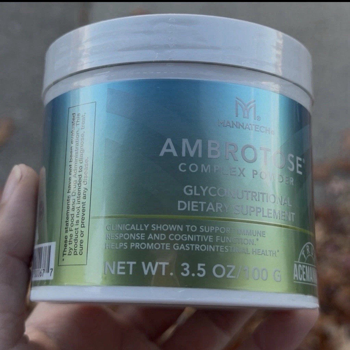 New Generation Mannatech Ambrotose Complex 100g Powder Sealed