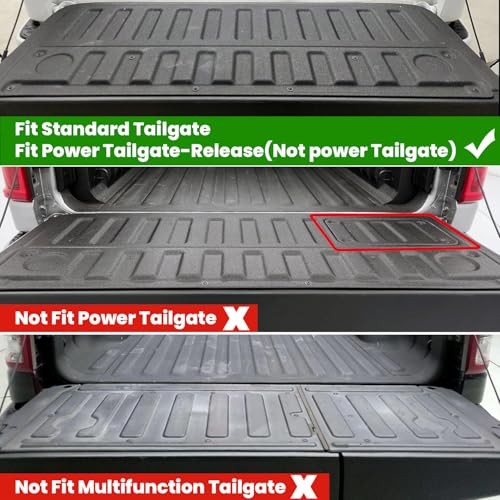 Tailgate Mat 2019-2025 2026 for Ram 1500 Standard Tailgate&Power Tailgate