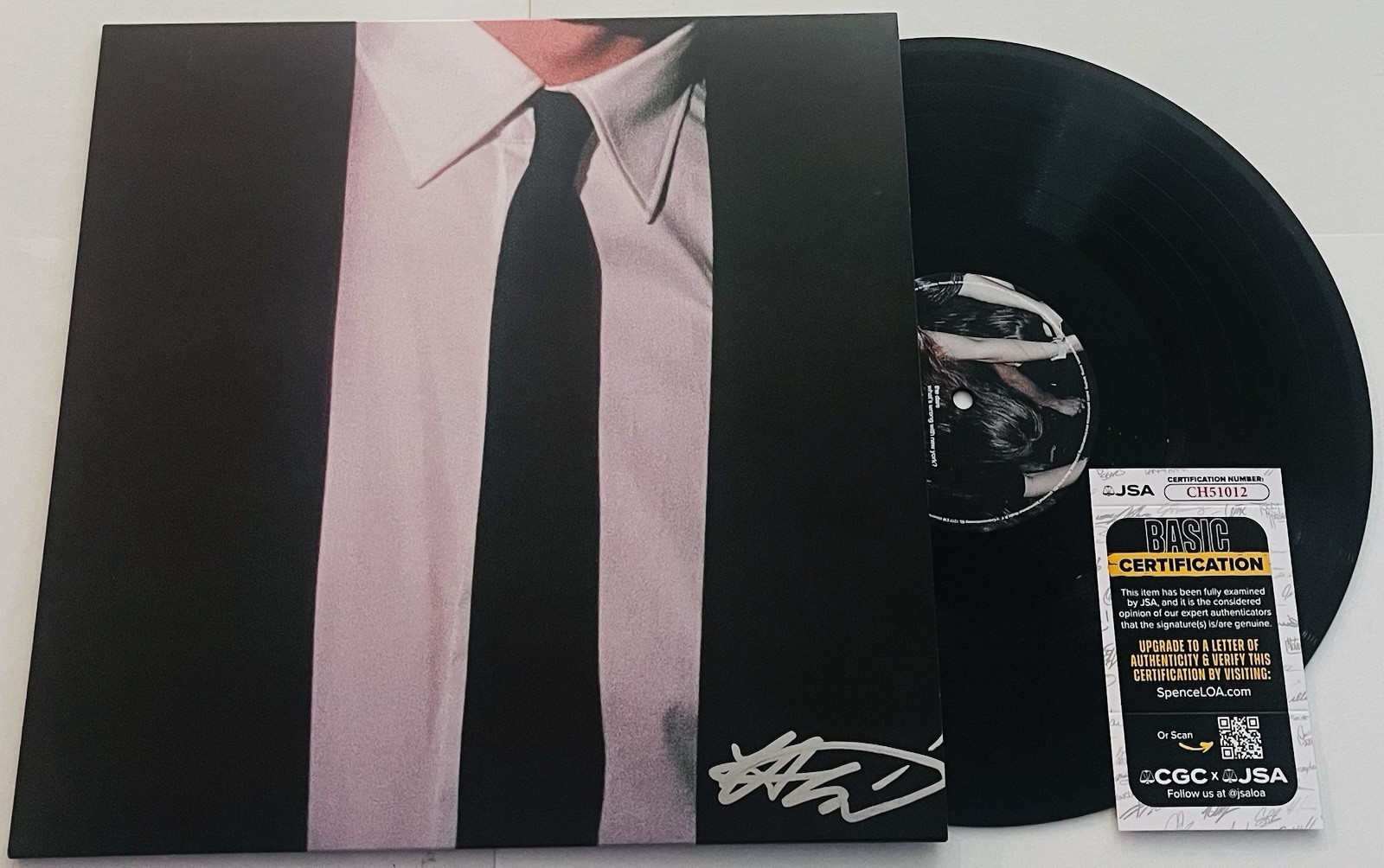 THE DARE SIGNED WHAT'S WRONG WITH NEW YORK? LP VINYL RECORD ALBUM JSA COA