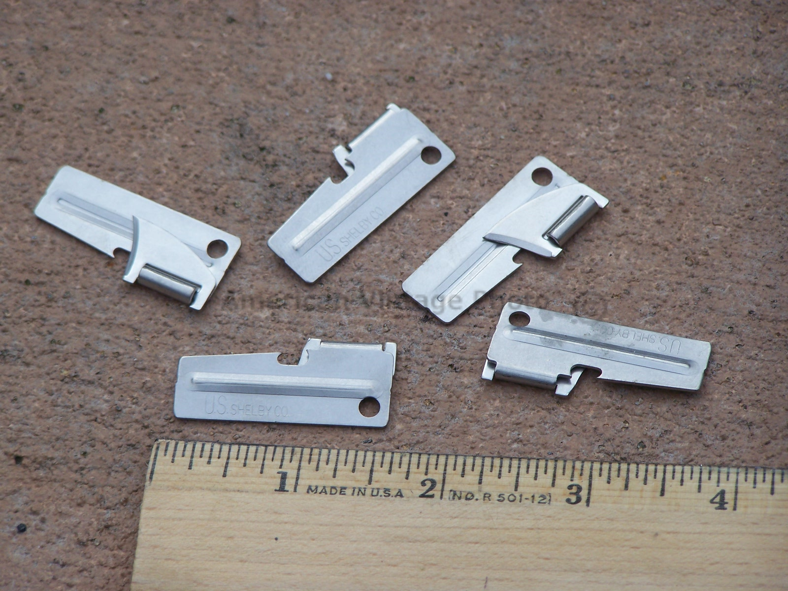 5 P38 Shelby Can Opener Military USMC Army Camping Hiking Scout f Mess Kit P-38