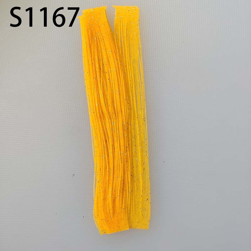 Std1159-1192 Silicone Skirt Tab Replacement Material Jig Lure Skirts 100ct