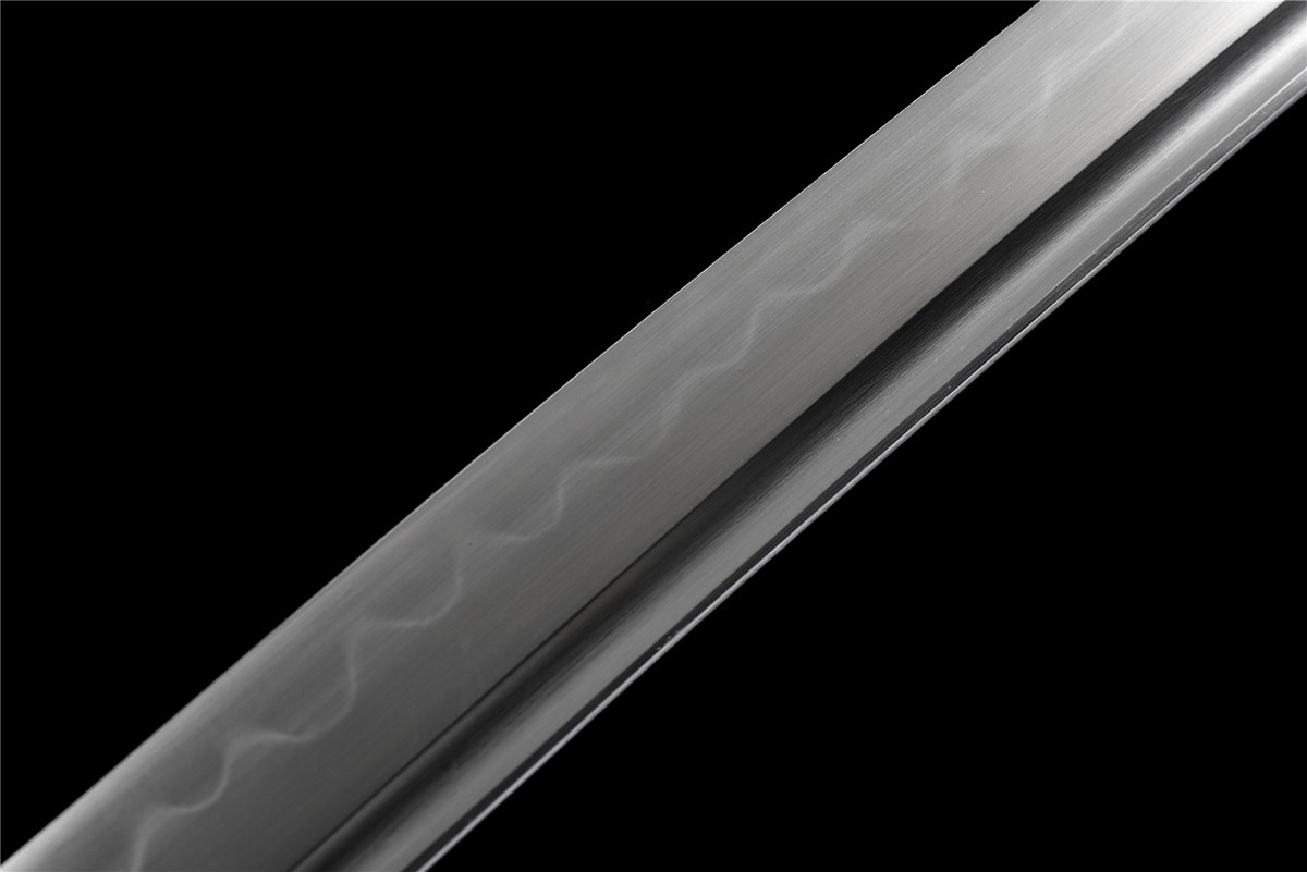 Full Tang Gray Dragon Japanese Samurai Katana Sharp Sword T10Steel Clay Tempered