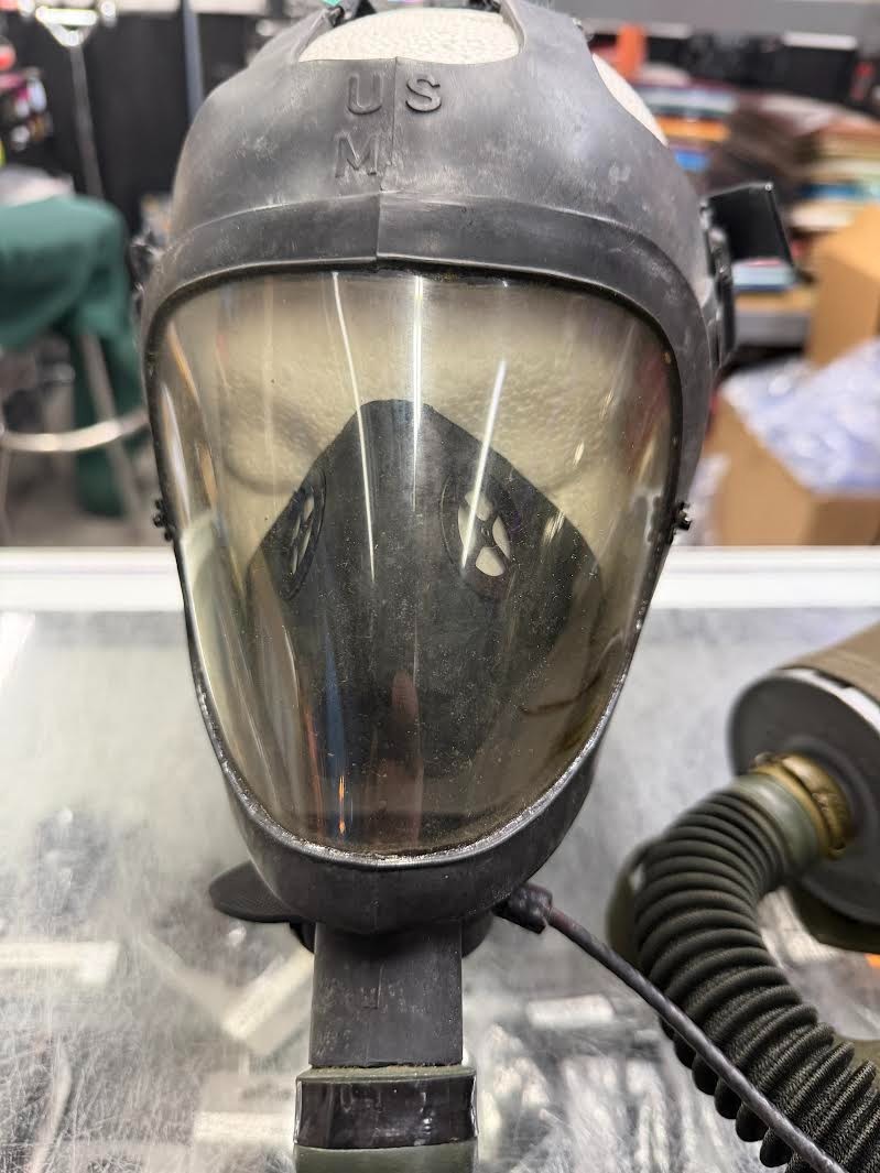 US ARMY M25A1 TANKER GAS MASK