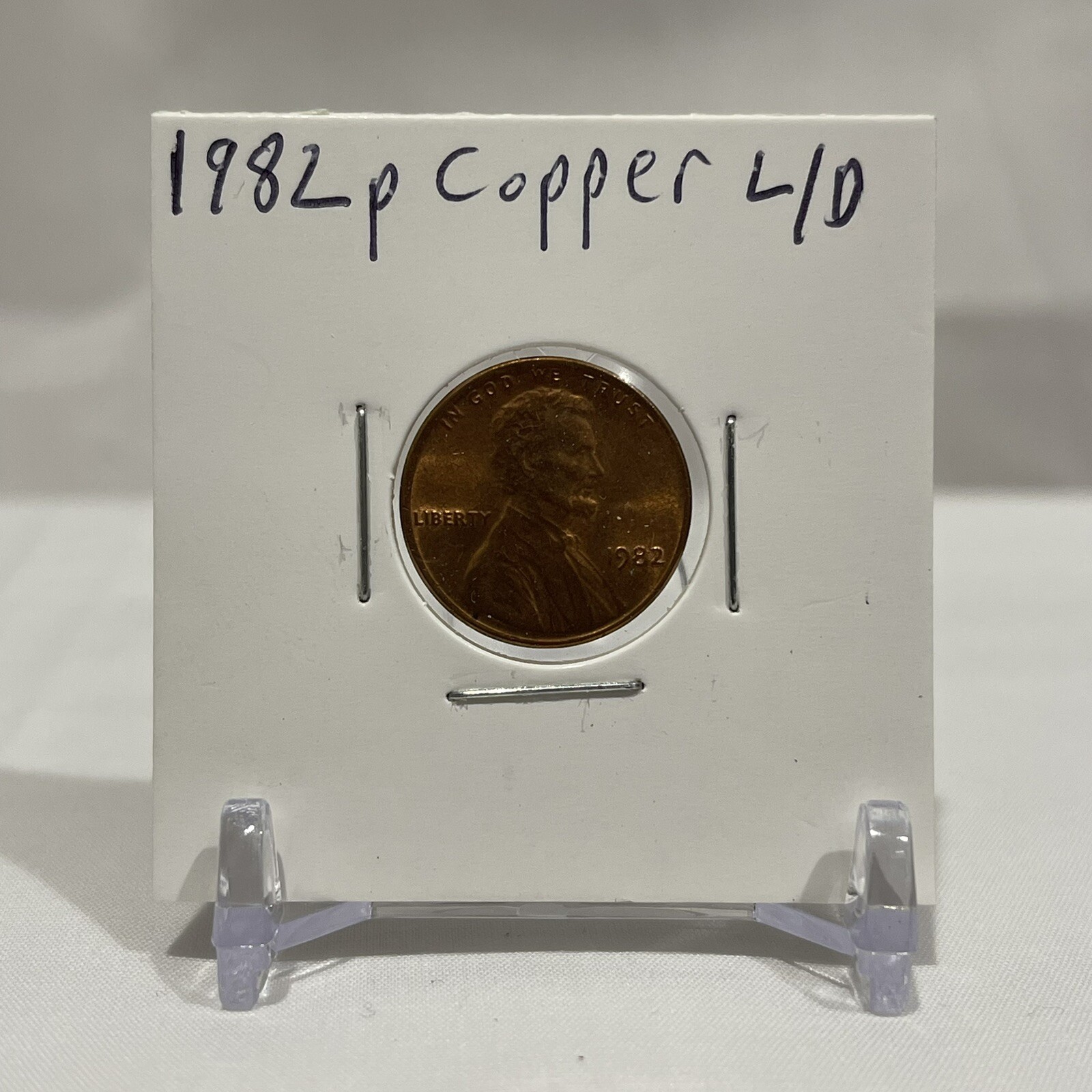 1982 P,D Lincoln Cent (CIRCULATED) Lot Of 7 L/D, S/D Zinc Copper Set (READ!)