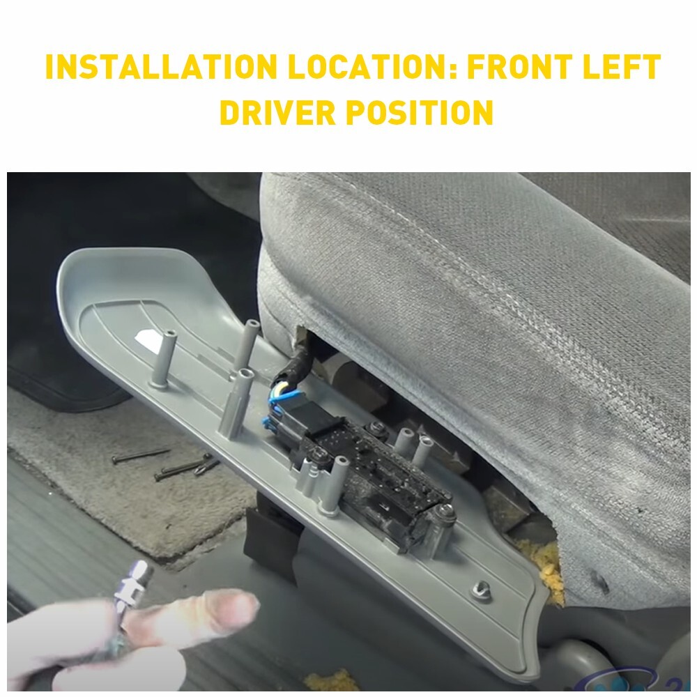 Seat Switch Driver Bezel Side for 2003-2007 Chevy Silverado 1500 HD 2500 HD 3500