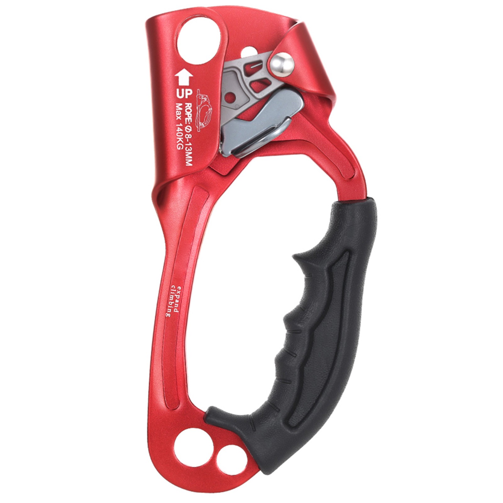 Outdoor Hand Ascender Climbing Ascender 8-13mm Vertical Rope Access Climbing