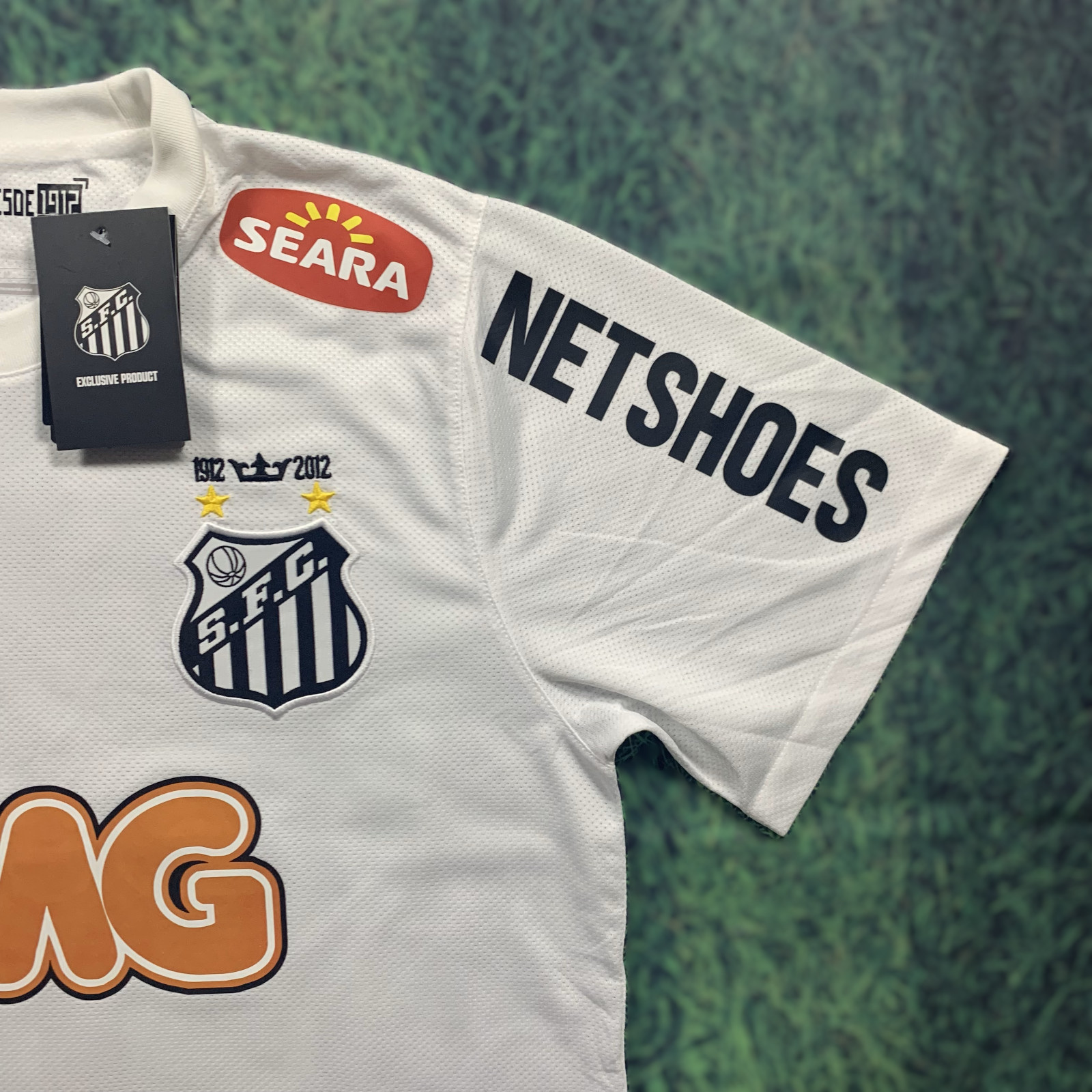 Neymar Jr Santos 2012/13 Home Jersey - Retro Shirt - Mens Sizes - New with Tags