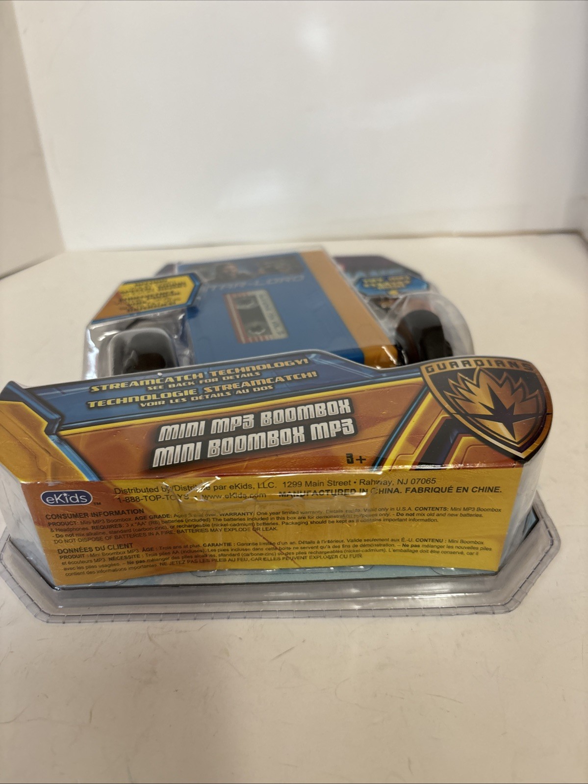 MARVEL Guardians of the Galaxy Vol. 2 Star Lord Walkman Mini MP3 Player Boombox