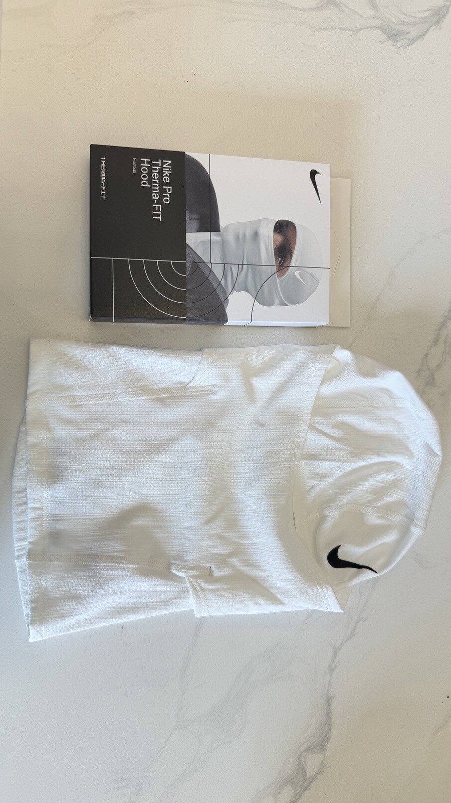 Nike Ski Mask pro therma-fit hyperwarm hood White / SHIPS SAME DAY!!!