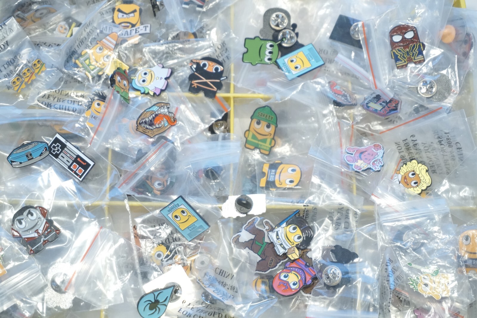 NEW Amazon Peccy PIN LOT 10 Piece Assortment RANDOM *Please Read* 12 Total Pins