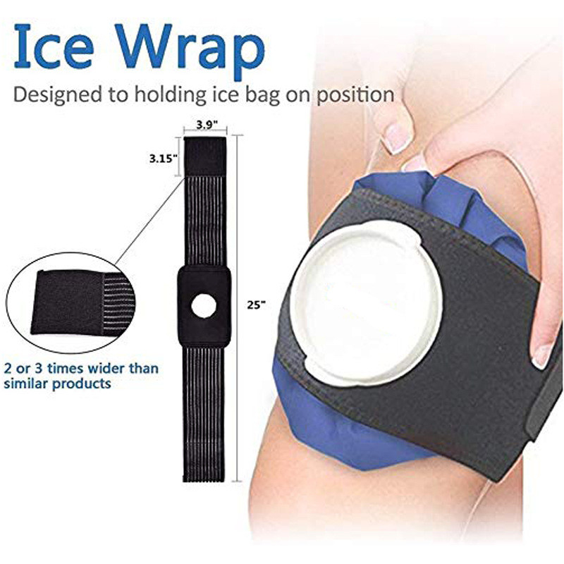 1/3PCS Ice Bags Packs Knee Neck Reusable Cold Relief Pain Headache Sport Injury