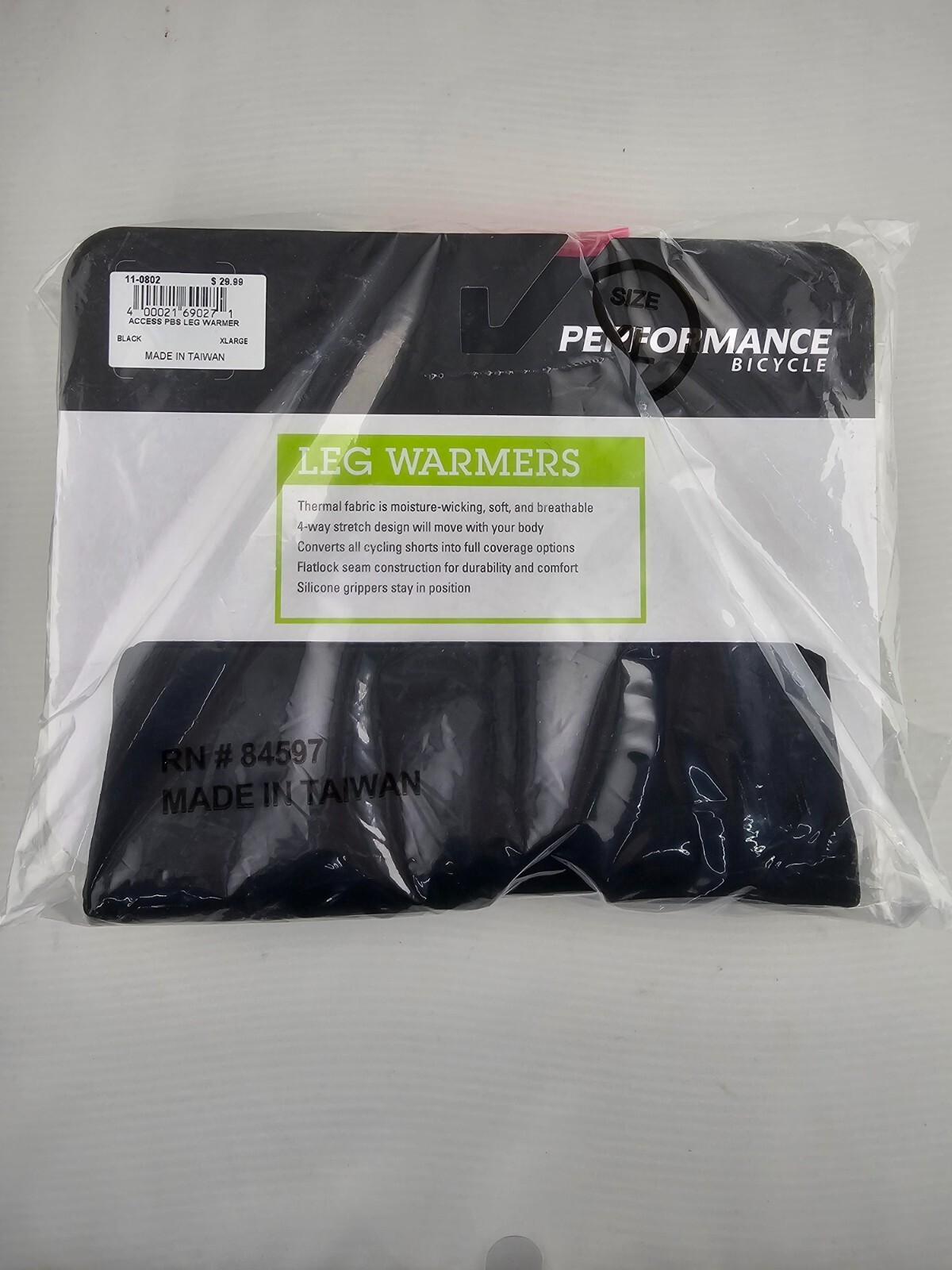 PERFORMANCE LEG WARMERS (BLACK)