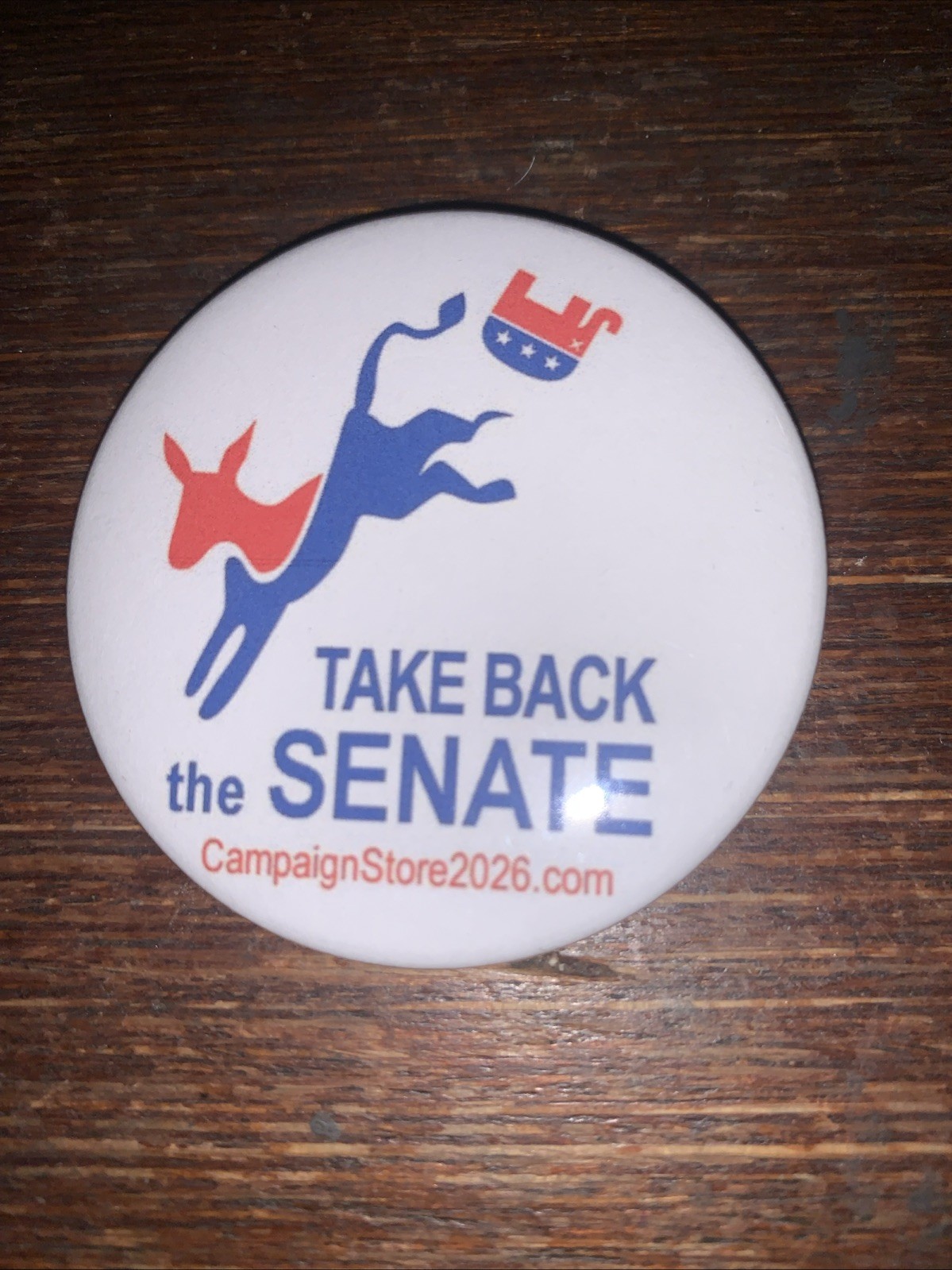 2026 Take Back The Senate Political Campaign Pinback Button
