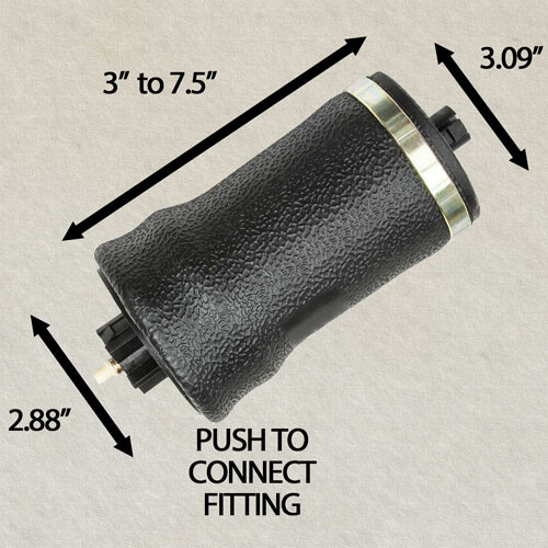 CAB AIR SPRING - FREIGHTLINER CENTURY CLASS ARGOSY REPLACES W02-358-7206 1S5-176