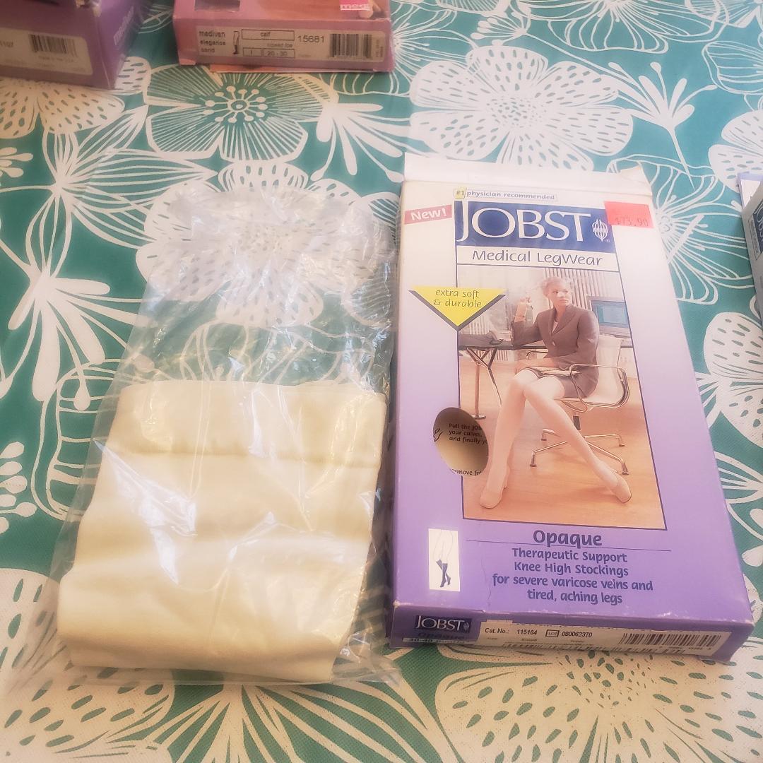 Jobst Opaque CT REGULAR 15-20 20-30 30-40 Compression Knee Stockings Size Color