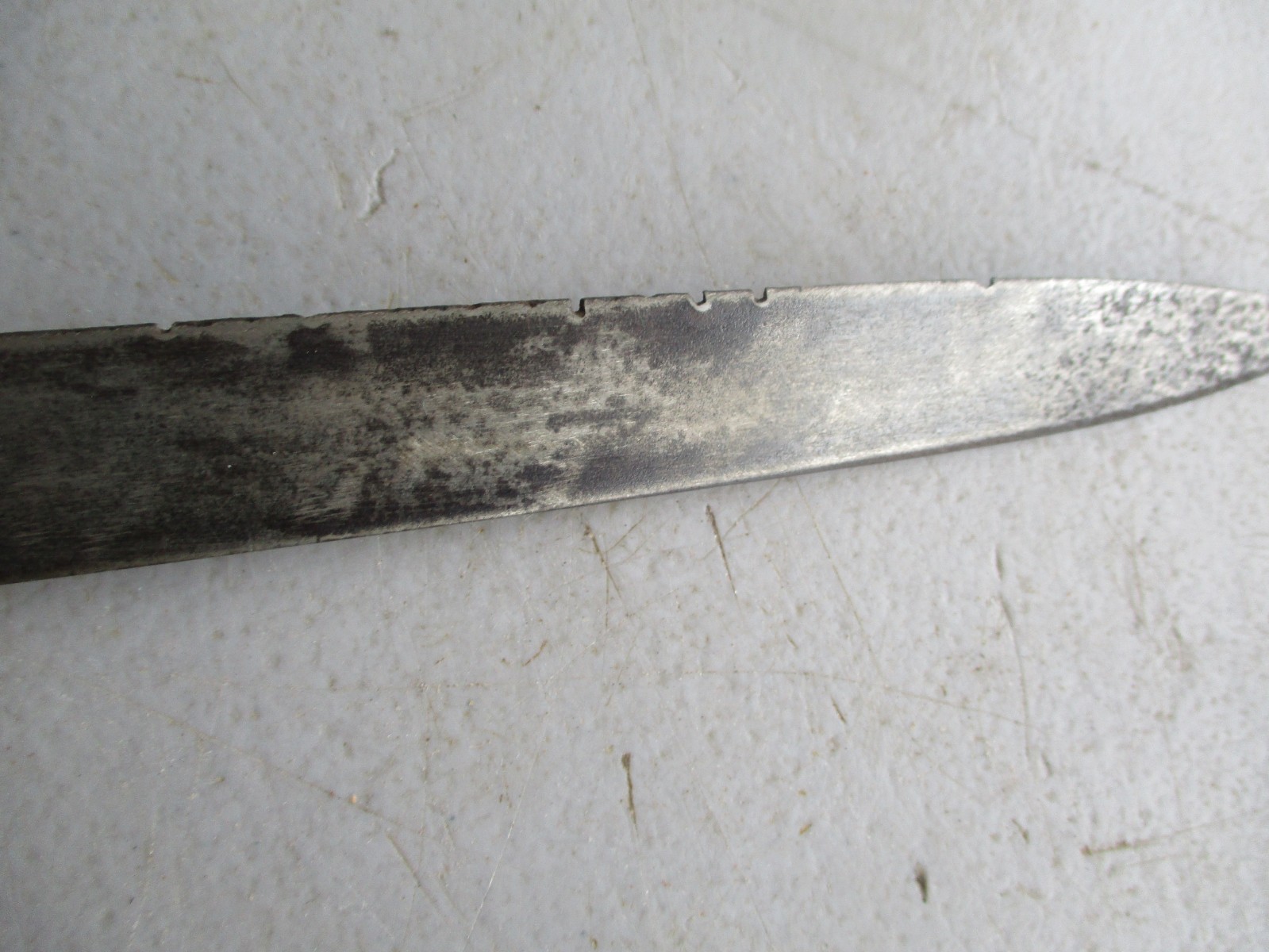 Imperial German M 1871 Cadet Bayonet with Blade Etchings