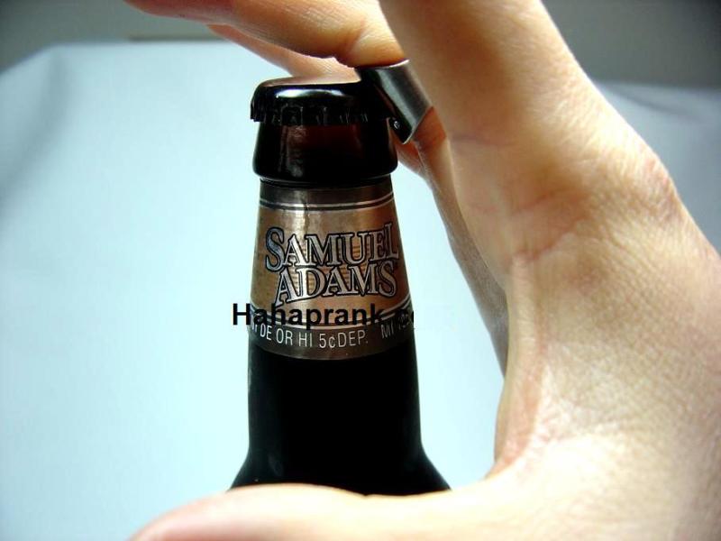 3 Bottle Opener Rings - Stainless Steel Beer Opener