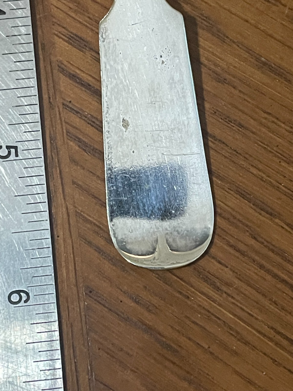 Antique F. Curtis & Co. Hartford CT USA Coin Silver Spoon Shovel 20 g