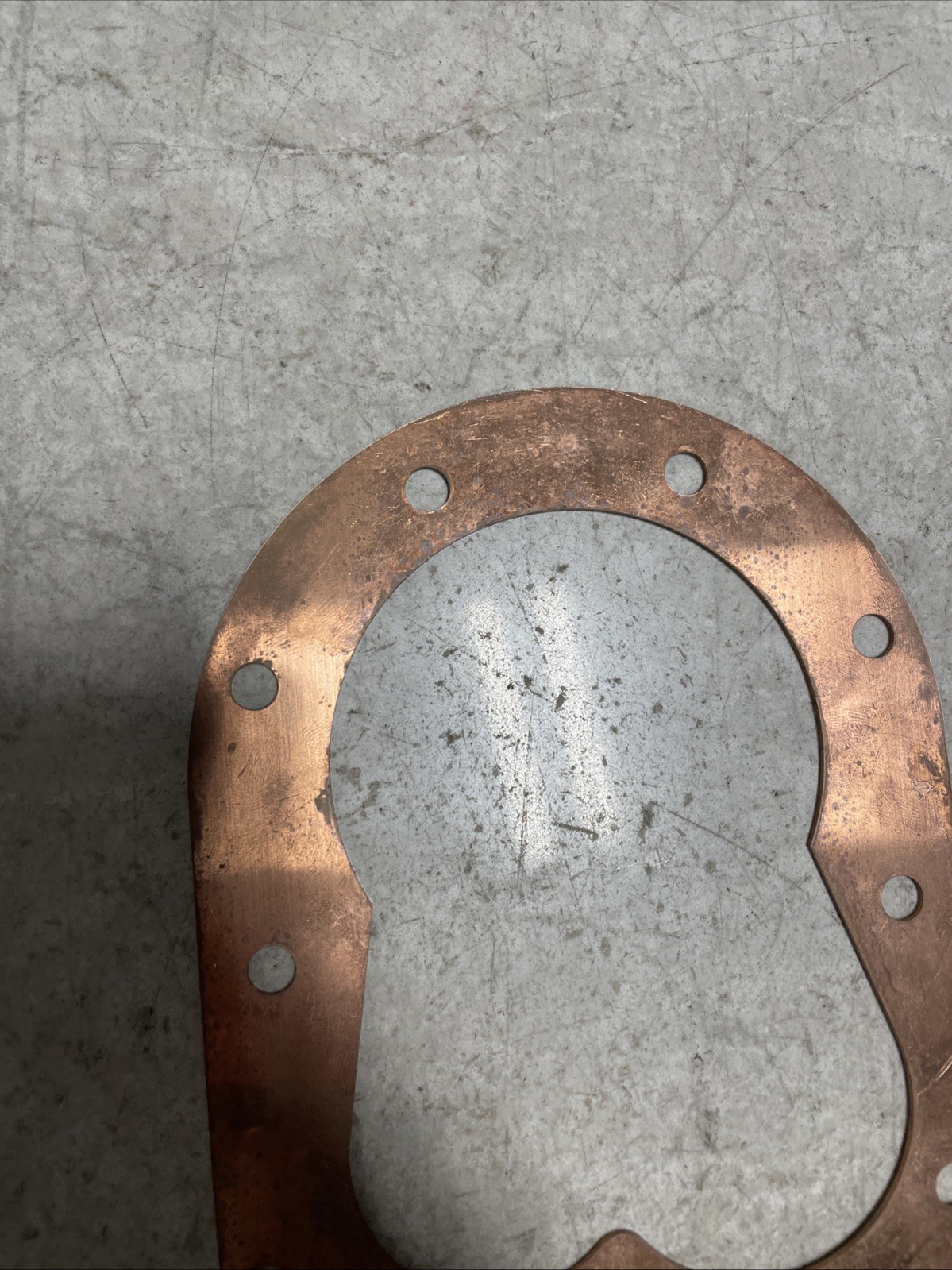 JR RACE CAR TNP-5204, TITAN 3.5” COPPER HEAD GASKET .060 THICKNESS, JR DRAGSTER