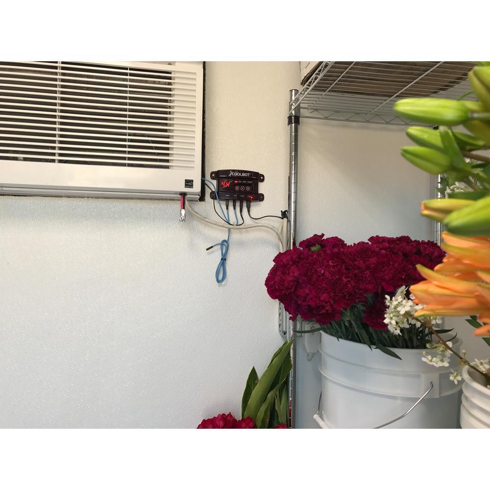 coolbot walk-in cooler controller wi-fi remotely adjust air condition thermostat