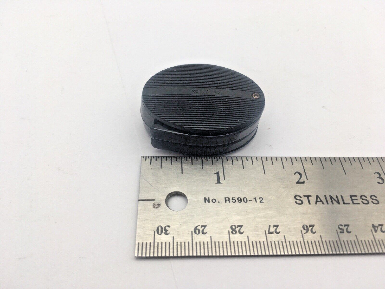 Bausch & Lomb Mini Dual Lenses Folding Pocket Magnifier 4x 5x 6x USA