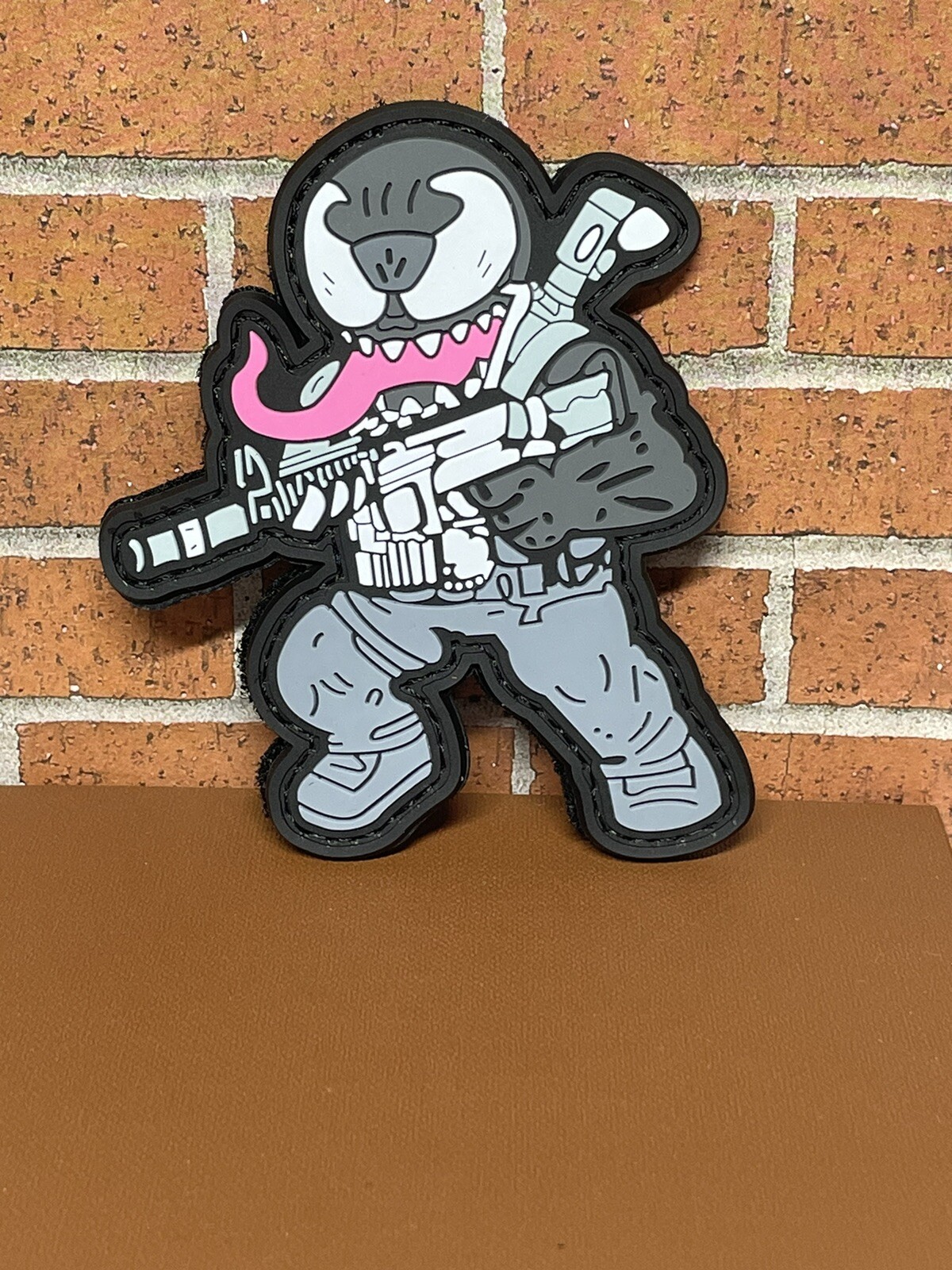 PVC Tactical Patch - Venom Patch - Morale Gun Venom Patch - Hook & Loop