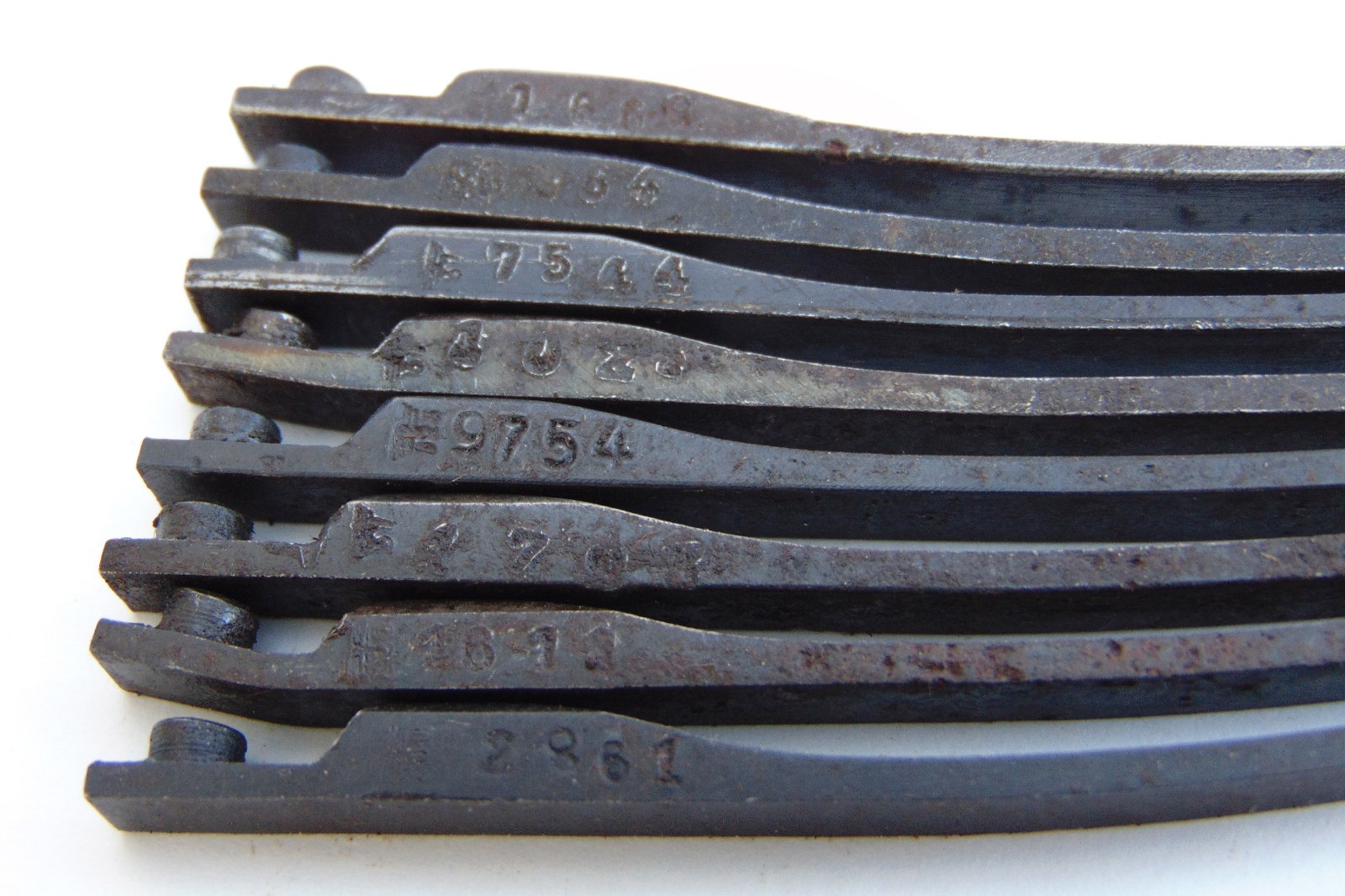 Band Spring Middleband for Mauser K98 German WWII. Milled Style. Waffen Marked.