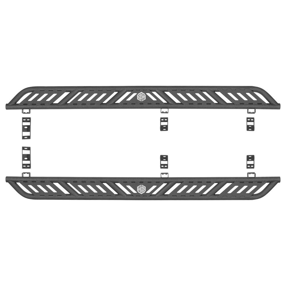 Steel Nerf Side Step Bars Running Board 2Pcs Fit Toyota Tundra 07-21 Crewmax