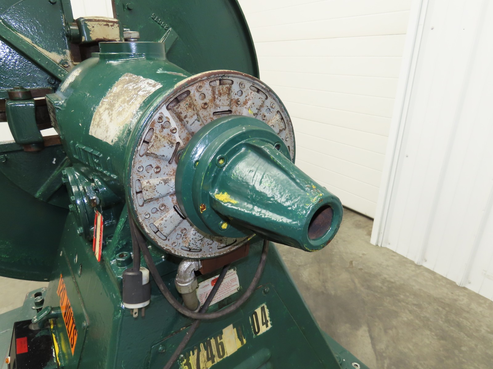 FJ Littell Machine 25-12 Coil Stock Uncoiler 2500lbs 20"ID 12"W Decoiler W/Brake