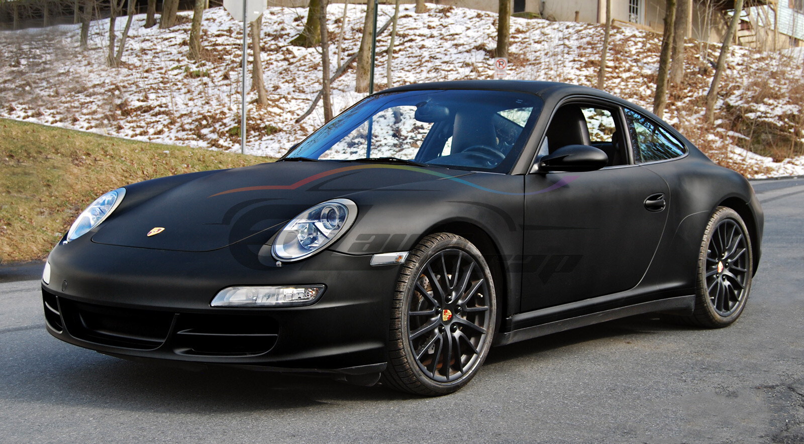 *Genuine 3M Matte Black Vinyl Wrap Car Sticker Film Decal Bubble Free