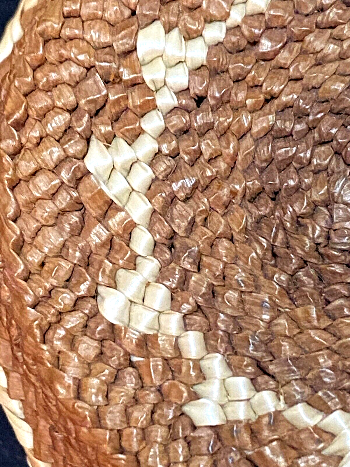 Northwest Coast Makah Indian Lidded Jar Basket