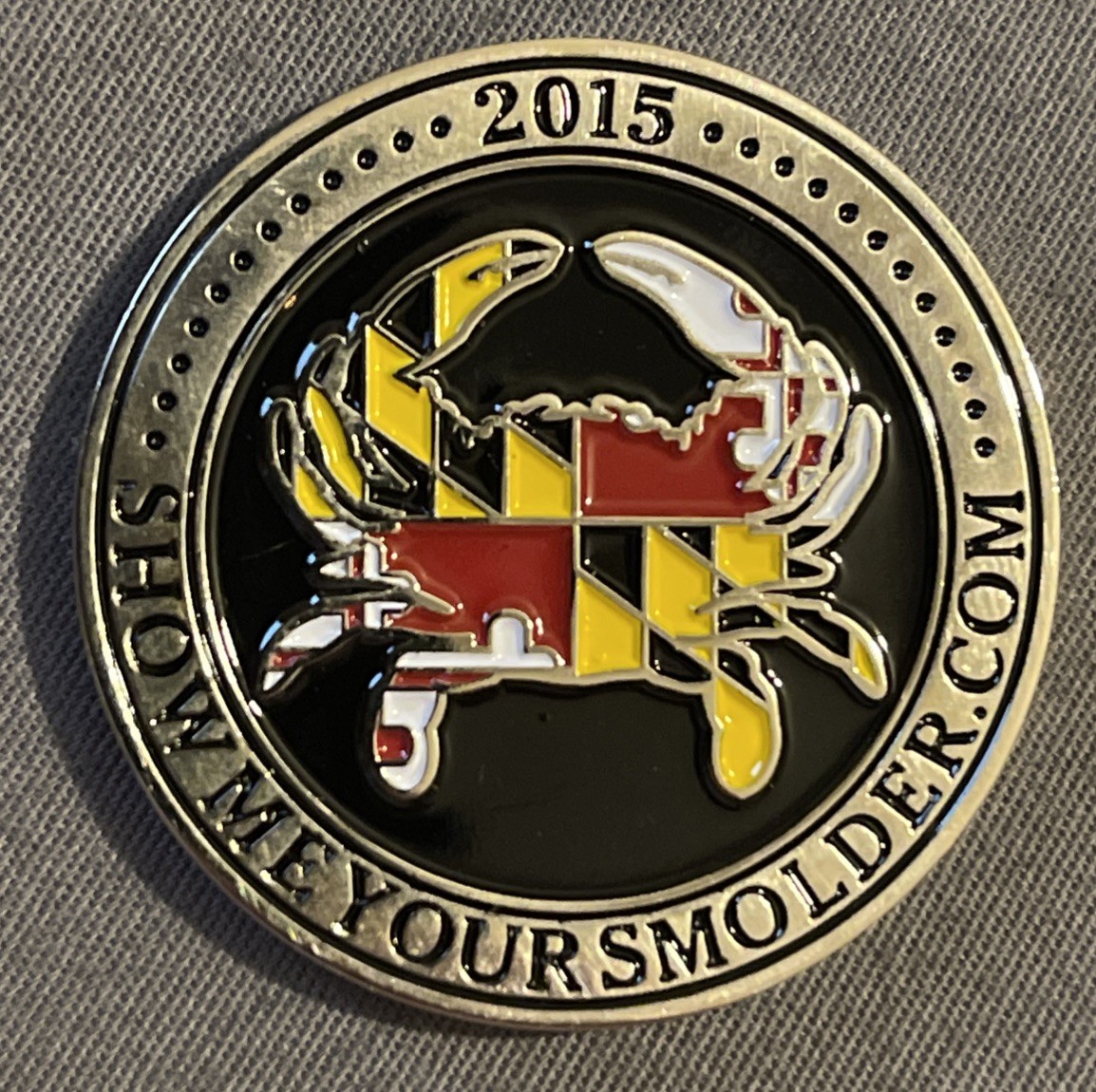 Jack Daniel’s Tennessee Fire Whiskey 2015 Maryland Promotional Coin