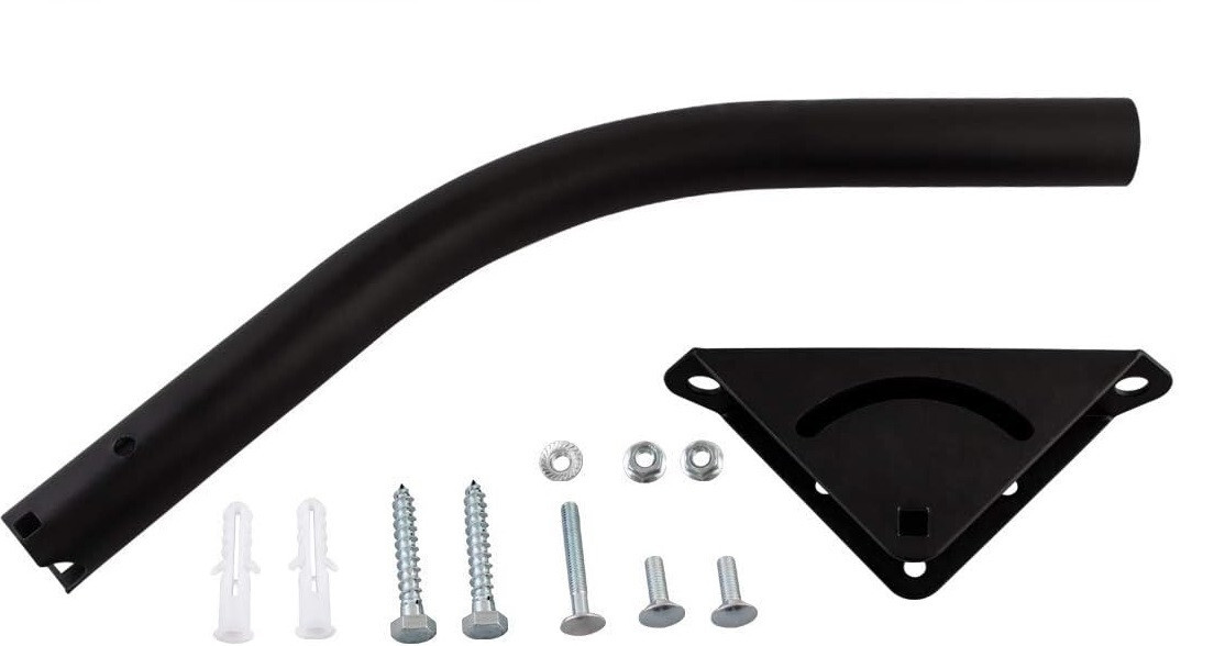 ANTENNA MOUNTING BRACKET FOR OUTDOOR TELEVISION SCANNER ANTENNA -NEW- BLACK